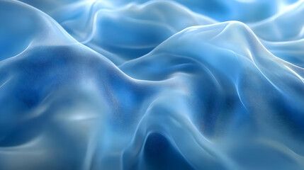 Obraz premium Abstract Blue Wave Background Illustration