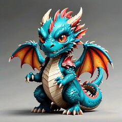 Cute Baby Dragon Figurine