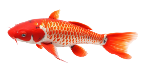 PNG Koi fish goldfish animal carp.