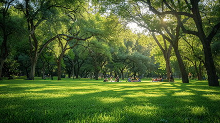 緑がきれいな景色