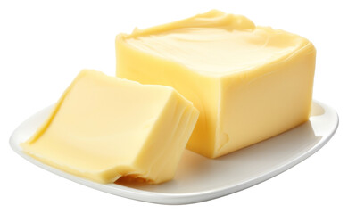 PNG Butter food parmigiano-reggiano white background.