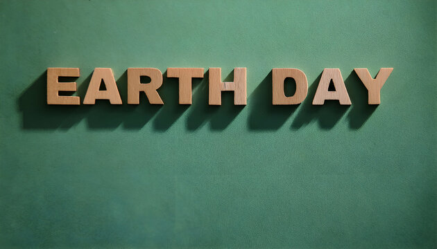 Earth Day Word Positive business word