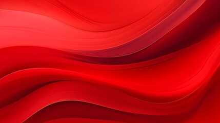 Dynamic abstract background featuring vibrant red waves.