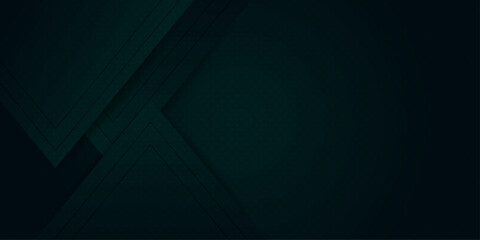 Obraz premium Abstract presentation background design | Modern abstract background design for banner, presentation, web, corporate, template, flyer, poster | Line vector design with dark blue gradient background