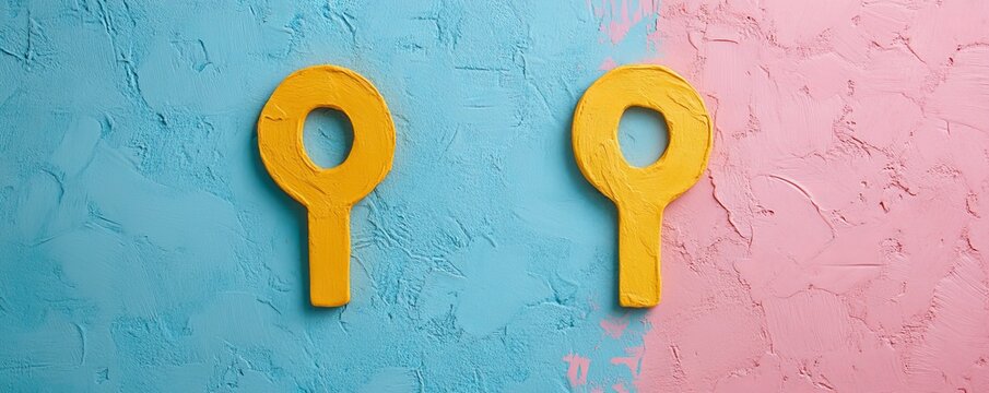 Undecided Gender Choice Concept, Generative AI