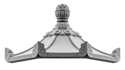 Gray chinese style roof © Ratchapon