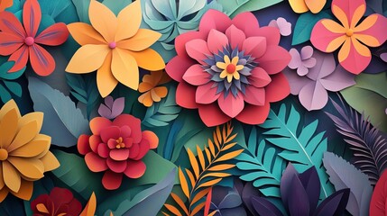 Stunning images of vibrant ornamental flowers in a lush garden setting Vibrant ornamental flowers in a lush garden setting