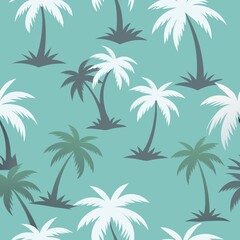 palm trees vector illustration