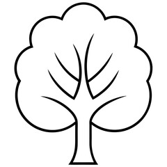 tree icon with Transparent Background Clipart