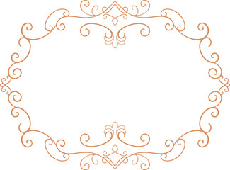 classic vintage carved ornament element design