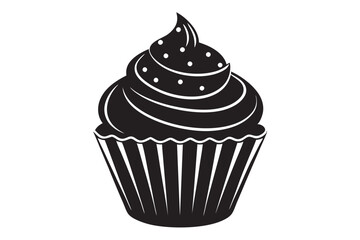 cupcake-icon-with-frosting-on-top-silhouette