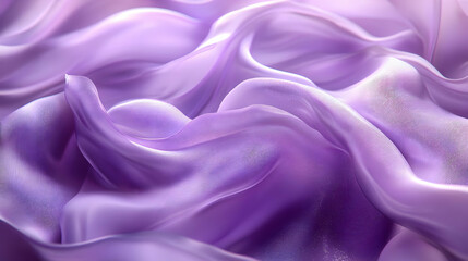 Obraz premium Abstract Purple 3D Background with Swirling Curves