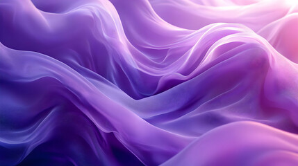 Obraz premium Abstract Purple Gradient Wave Background Illustration