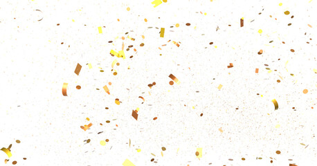 Golden Confetti Celebration