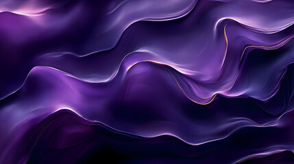 Obraz premium Abstract Purple and Gold Swirling Background