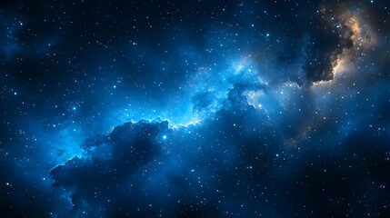 Fototapeta premium Night Sky with Stars and Nebula Abstract Background