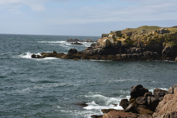 Le large port la meule, Ile d'yeu. vend&eacute;e, France. 