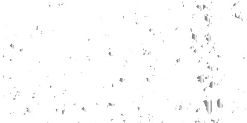 Abstract luxury silver confetti glitter and dust falling down on transparent background. Shiny glittering dust background. Vector illustration.