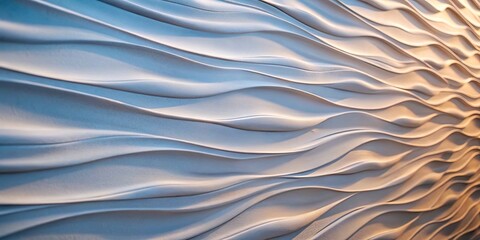 Elegant wavy texture in a soothing monochrome palette.