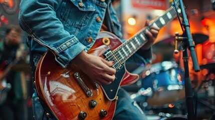 Urban street music photography with dynamic scenes, lively and musical, Urban, Bright hues, Photograph, Street culture