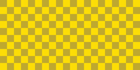 Checkered pattern background. Yellow and brown. Geometric ethnic pattern seamless. seamless pattern. Design for fabric, curtain, background, carpet, wallpaper, clothing, wrapping, Batik, fabric,Vector