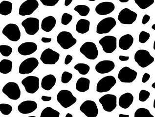 Seamless geometric pattern, brush strokes print.