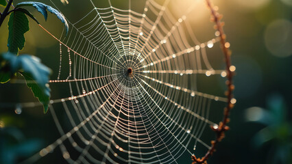 Fototapeta premium spider web