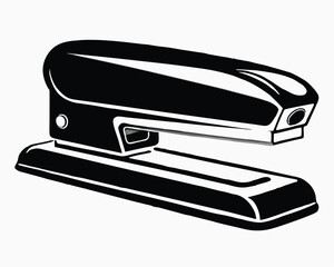 Stapler vector silhouette