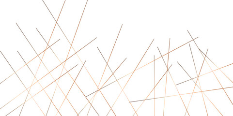 abstract gold banner background with diagonal stripes line and halftone. white square shape with futuristic concept background. The graphic design elements with isometric shape blocks.	