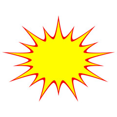 price sticker, sale or discount sticker, sunburst badges icon. Stars shape with different number of rays. Special offer price tag. starburst promotional badge, shopping labels