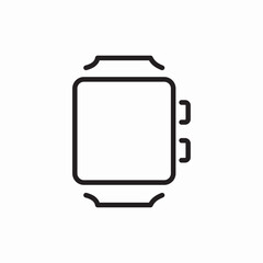 smart watch icon sign vector