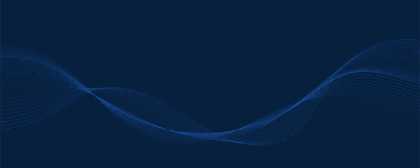 abstract blue wave background