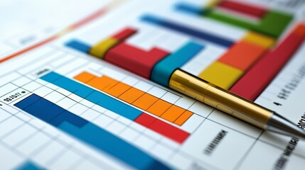 Predictive Financial Analytics KPI Dashboard Data, Generative AI