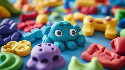 Playful Colorful Clay Creations