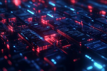 Obraz premium Ransomware Cyber Attack Showing Personal Files Encrypted, Generative AI