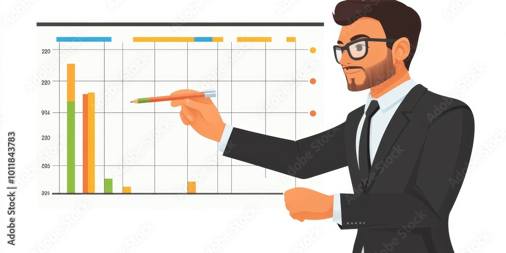 Poster Gantt Chart Example: Depict a Gantt chart representing project timelines and milestones, emphasizing visual planning and tracking.