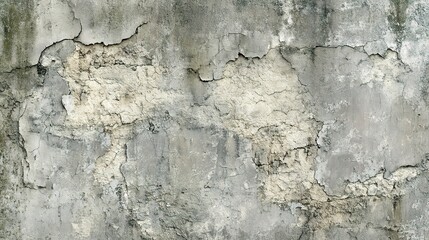 Cracked and Weathered Wall Texture Background