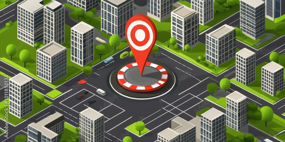 Poster Creating a Digital Transformation Roadmap: Create an infographic illustrating the steps involved in developing a digital strategy, including assessment, goal setting, and