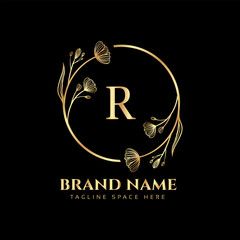 creative initial latter r logo design with modern business vector template creative isolated r monogram logo design 

