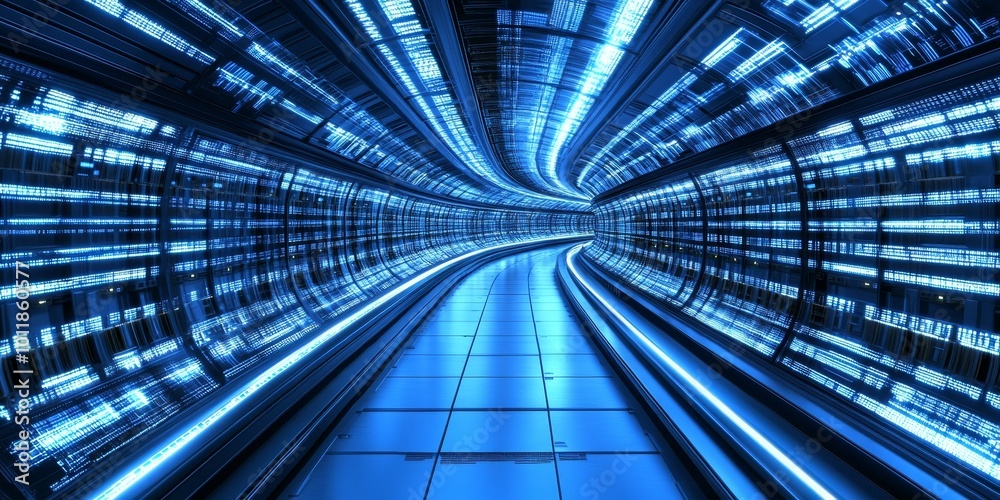 Poster Data Migration Difficulties: Illustrate the complexities involved in data migration to a data warehouse, showing issues like data loss, downtime, and compatibility concer