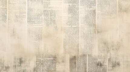 Obraz premium Abstract Textured Background with Newspaper Patterns