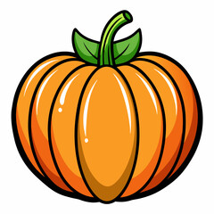 pumpkin isolated on white background