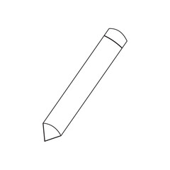 Edit pencil or pencil for writing flat icon for apps and websites