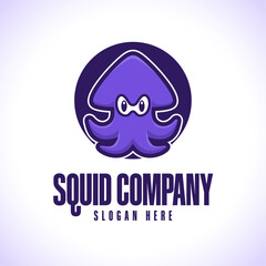 Squid Logo Template
