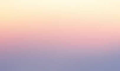 Delicate ombre of pink yellow blue colors. Light minimal abstract graphic.