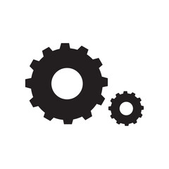 gear line icon