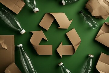 Environmental Awareness Through Creative Recycling Imagery