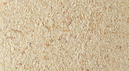 Nutritional yeast flakes, or dry inactive yeast background and texture