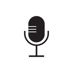 mic glyph icon