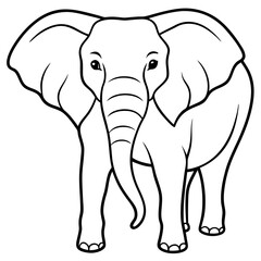 elephant cartoon illustration